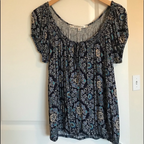 Blue paisley top and skirt set - Picture 2 of 4